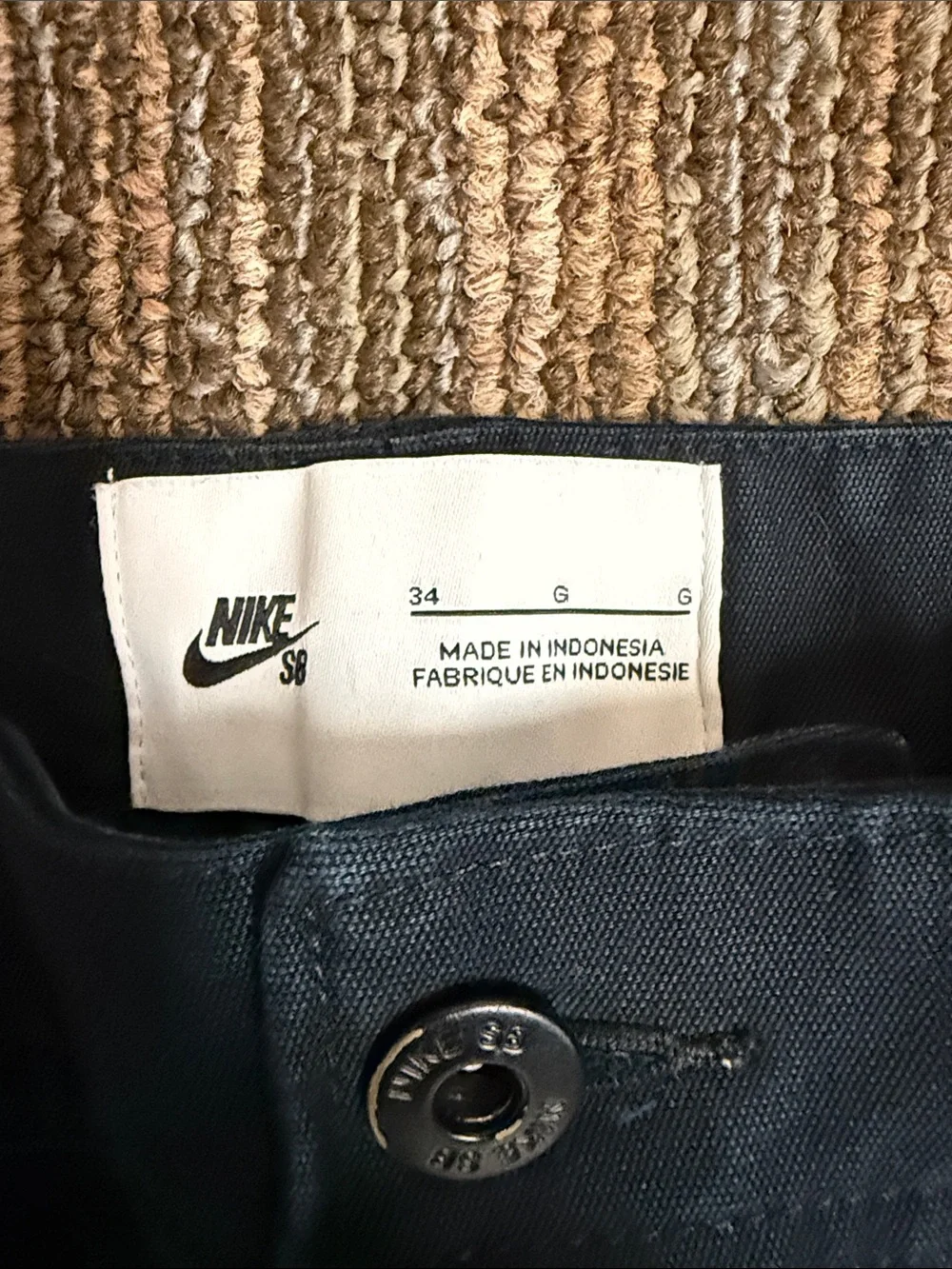 Nike SB Black Men's Chino Pants